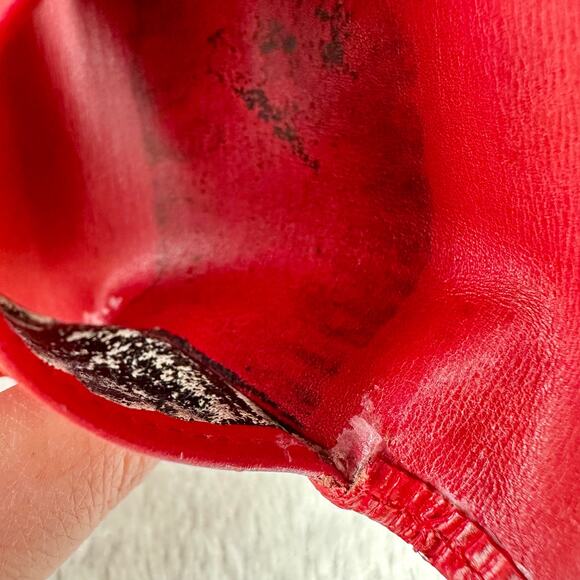 Louis Vuitton red Epi leather 6 key holder wallet keychain vintage custo… - Picture 12 of 16